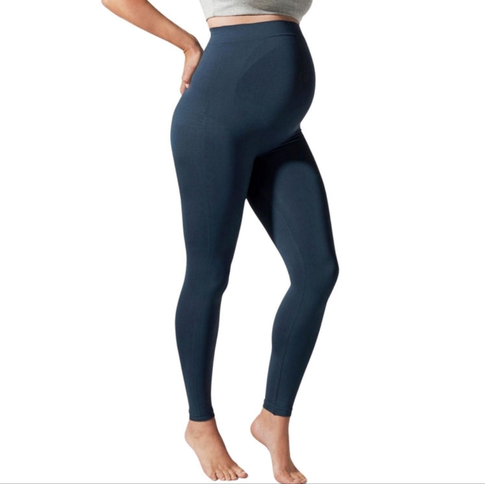 BLANQI Everyday Maternity Belly Support Leggings Size M - Storm
